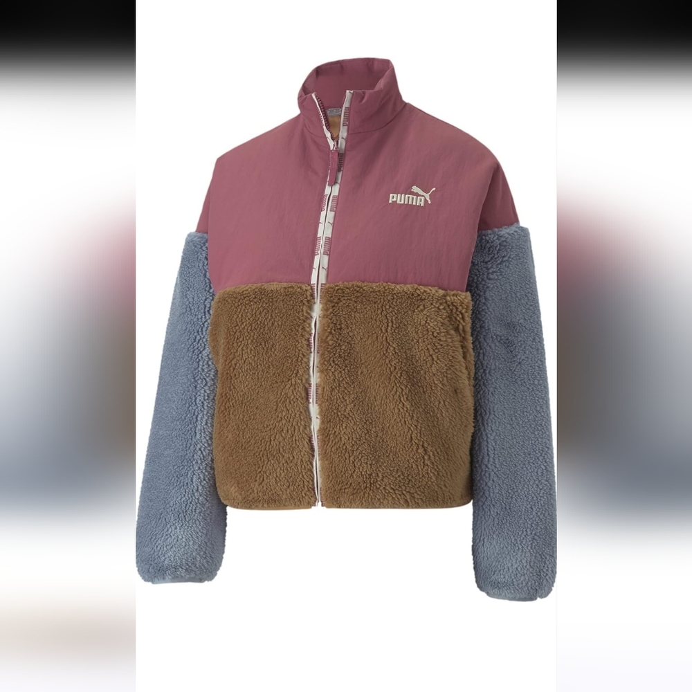 Puma sherpa jacket orchid size XS - Picture 7 of 7